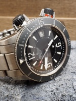 Jaeger Lecoultre Navy Seals Diver Alarm with Titanium Bracelet and Nylon Nato