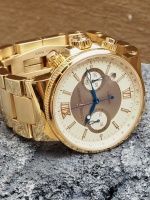 Ulysse Nardin Maxi Marine Chronograph Rose Gold on Bracelet