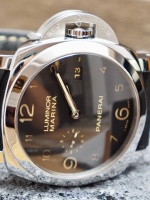 Panerai Luminor 3 day arabic dirty dial