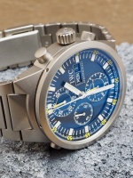 IWC GST Rattrapante Split Second Titanium