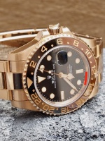 Rolex GMT Master II Rootbeer Rose Gold