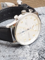 IWC Portuguese Chronograph Gold Markers