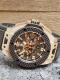 Hublot Ferrari Unico Rose Gold Carbon Bezel