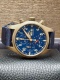 Pilot Chronograph Manufacturer Bronze Blue Dial