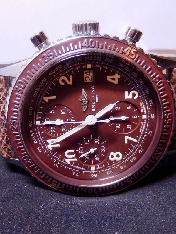 breitling navitimer braun