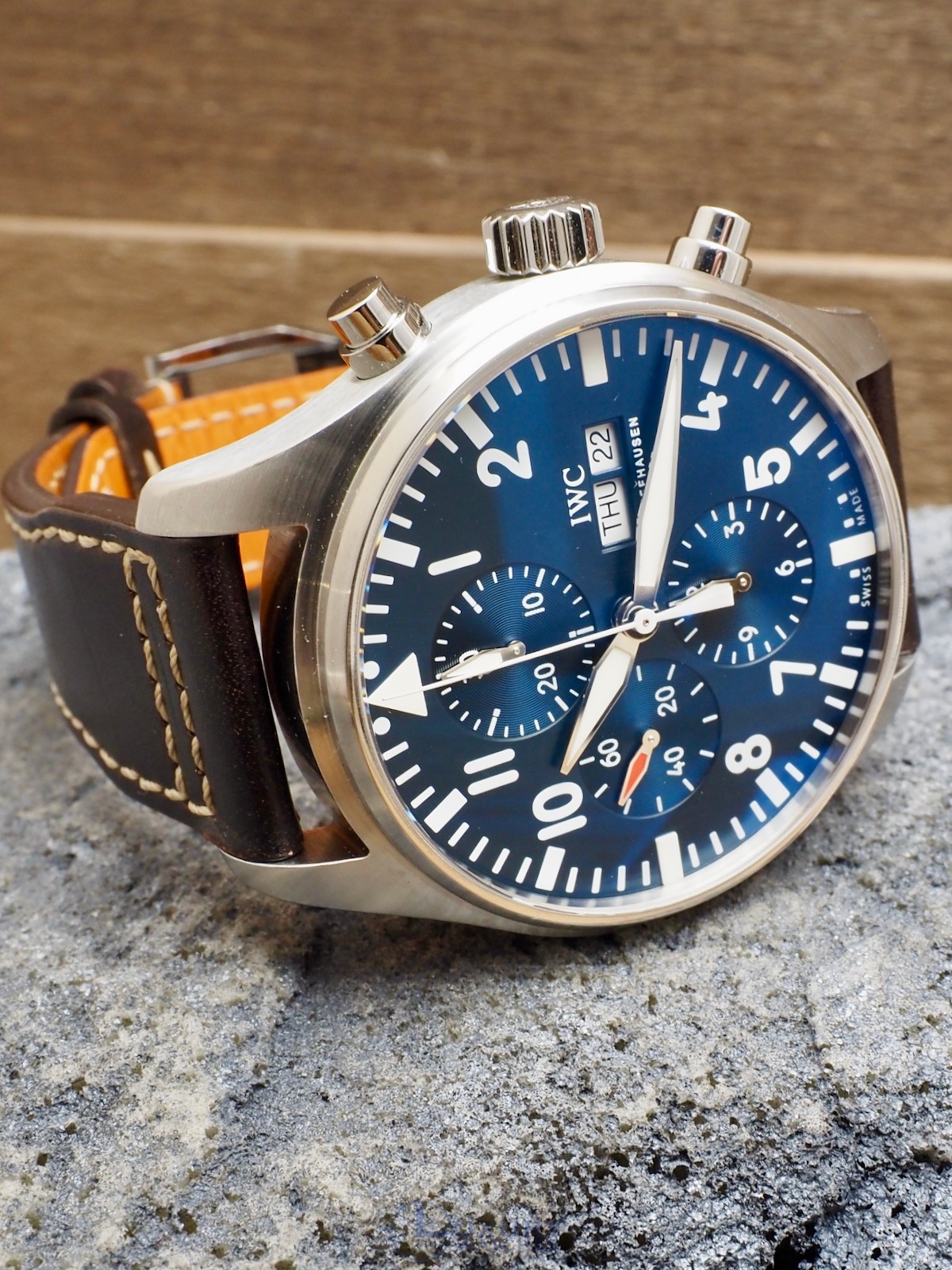 IWC Pilot Petit Prince day Date Chronograph
